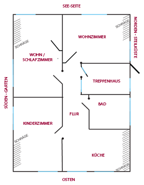 Grundriss 1. Etage